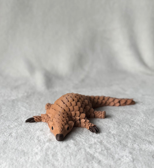 Articulating 3d Printed Aardvark