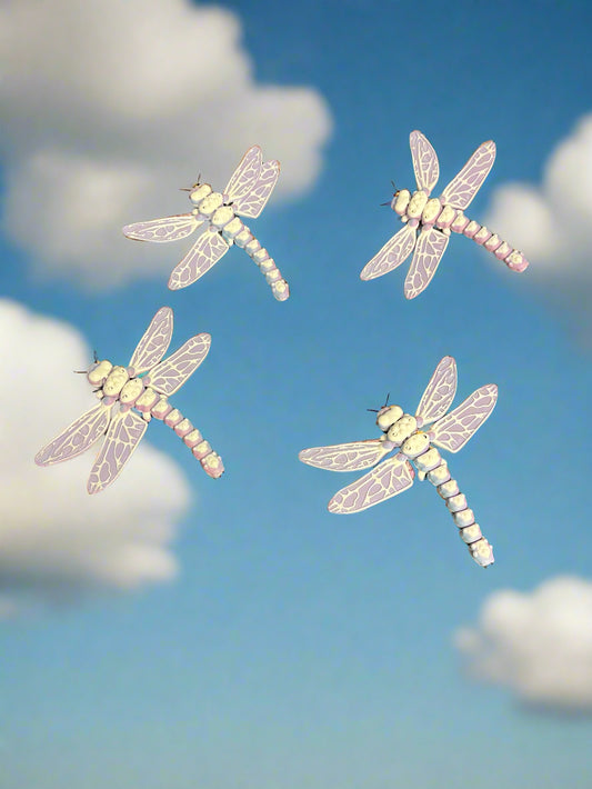 🐉🪰 3D Printed Articulating Dragonfly – 4" Body, 5" Wingspan ✨