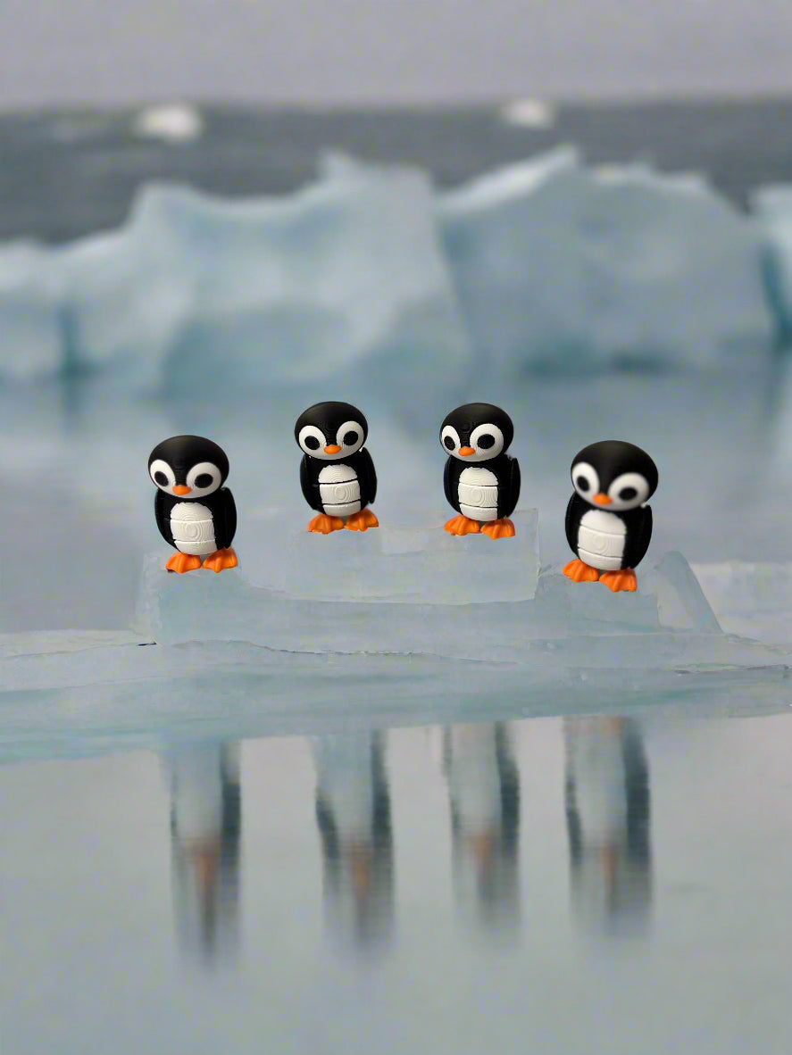 🐧 3D Printed Articulating Penguin 🐧