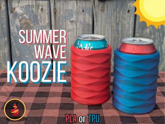 Wavy Koozie
