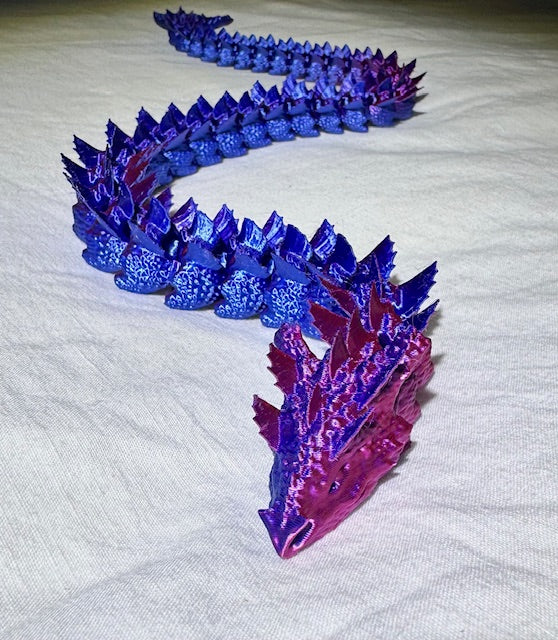 Articulating 3D Printed Aquatic Dragon