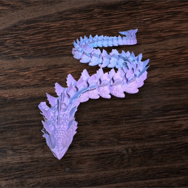Articulating 3D Printed Aquatic Dragon