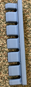 3D Printed Cleaning Rod Rack – 8.5” x 1.5”