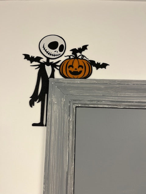 Halloween Jack Skellington Door Corner Decoration 🎃💀 - Different options!