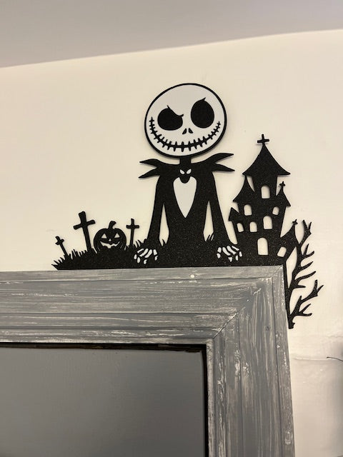 Halloween Jack Skellington Door Corner Decoration 🎃💀 - Different options!
