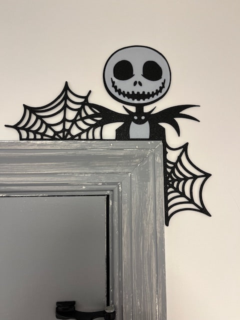 Halloween Jack Skellington Door Corner Decoration 🎃💀 - Different options!
