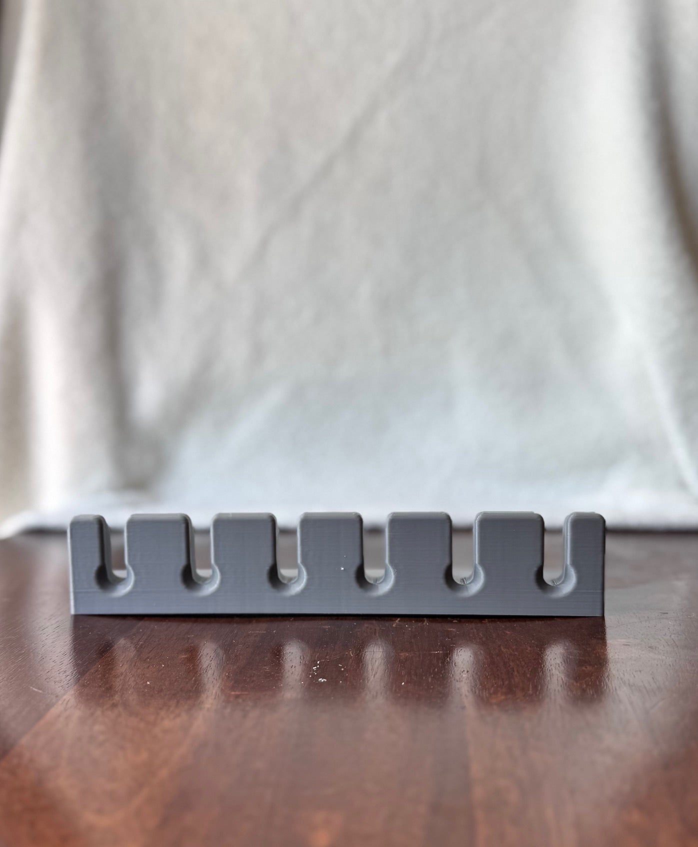 3D Printed Cleaning Rod Rack – 8.5” x 1.5”